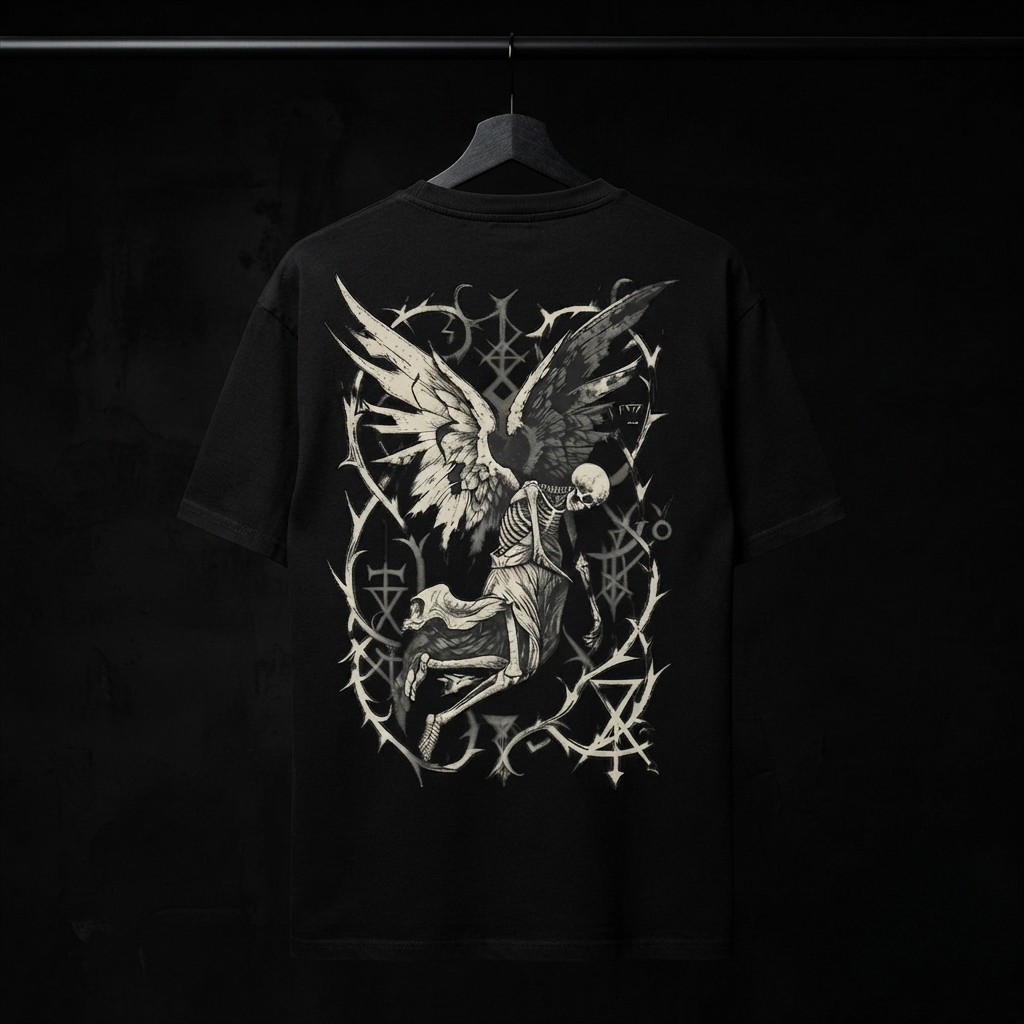 TRACQ. – "Fallen Grace" Heavyweight Tee