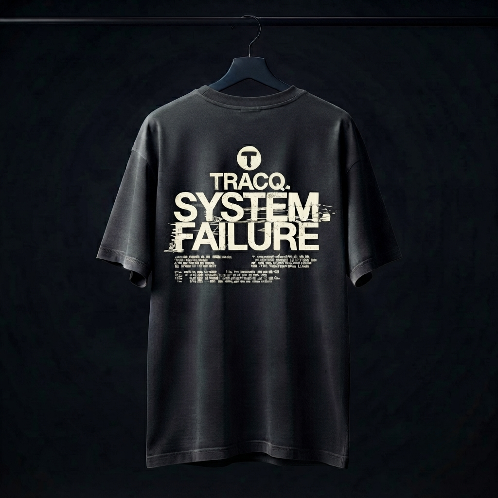 TRACQ. – "System Failure" Heavyweight Tee