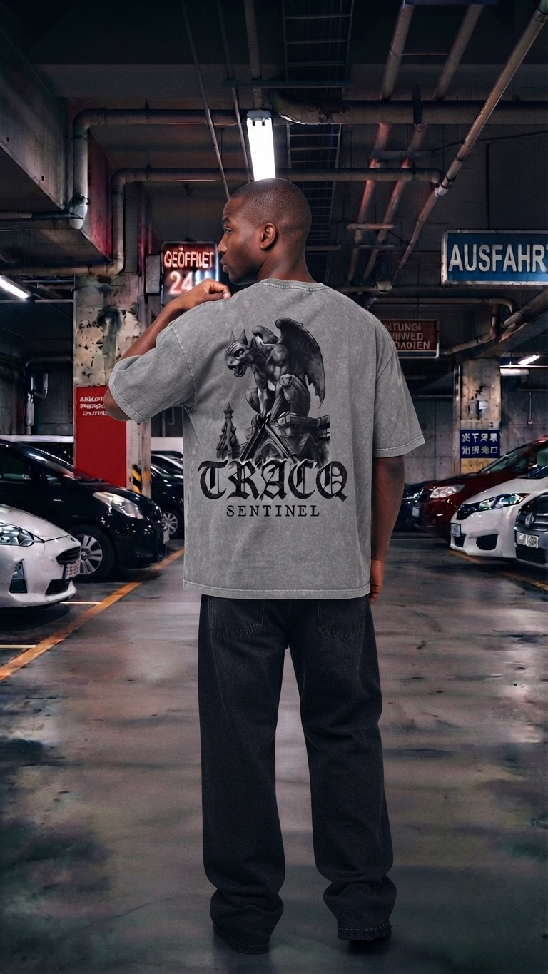 TRACQ. – "Sentinel" Vintage Heavyweight Tee