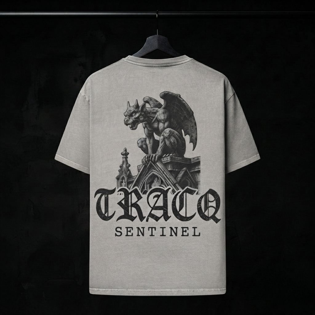 TRACQ. – "Sentinel" Vintage Heavyweight Tee